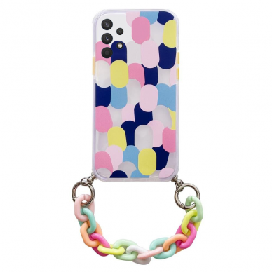 Dėklas Color Chain Case Samsung Galaxy A32 5G multicolour (1) Dėklas Color Chain Case Samsung Galaxy A32 5G multicolour (1)
