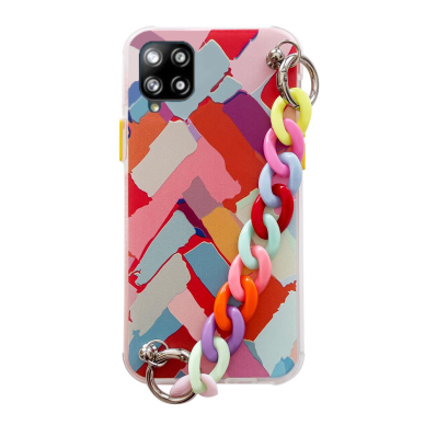 Dėklas Color Chain Case Samsung Galaxy A42 5G multicolour (3) Dėklas Color Chain Case Samsung Galaxy A42 5G multicolour (3)