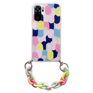 Dėklas Color Chain Case Xiaomi Redmi Note 10 / Redmi Note 10S multicolour (1) Dėklas Color Chain Case Xiaomi Redmi Note 10 / Redmi Note 10S multicolour (1)