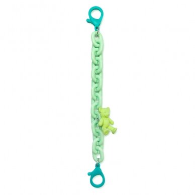 Pakabukas Color Chain (rope) Žalias