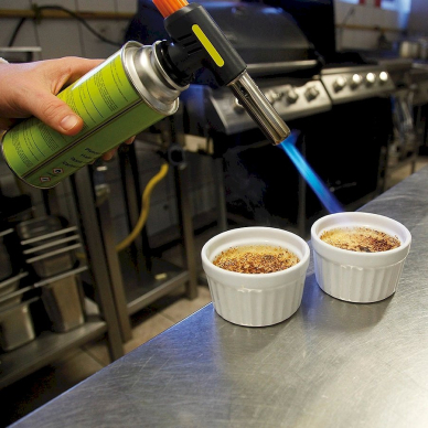 Creme Brulee 1kW universalus dujinis degiklis su rinkiniu 4