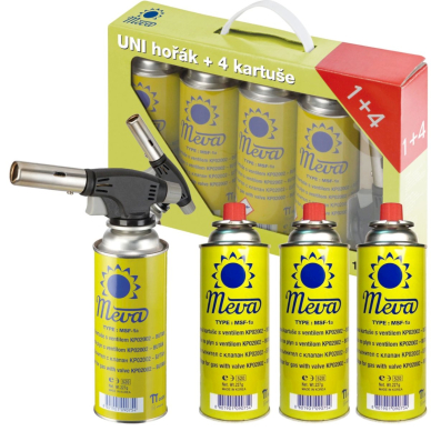 Creme Brulee 1kW universalus dujinis degiklis su rinkiniu