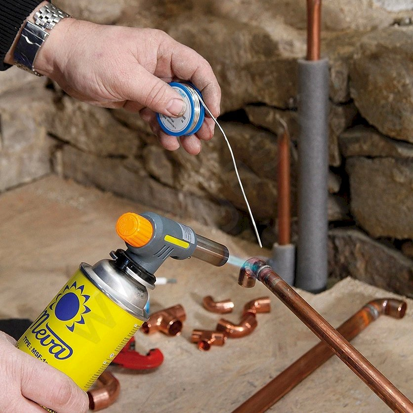 Creme Brulee 1kW universalus dujinis degiklis su rinkiniu 5