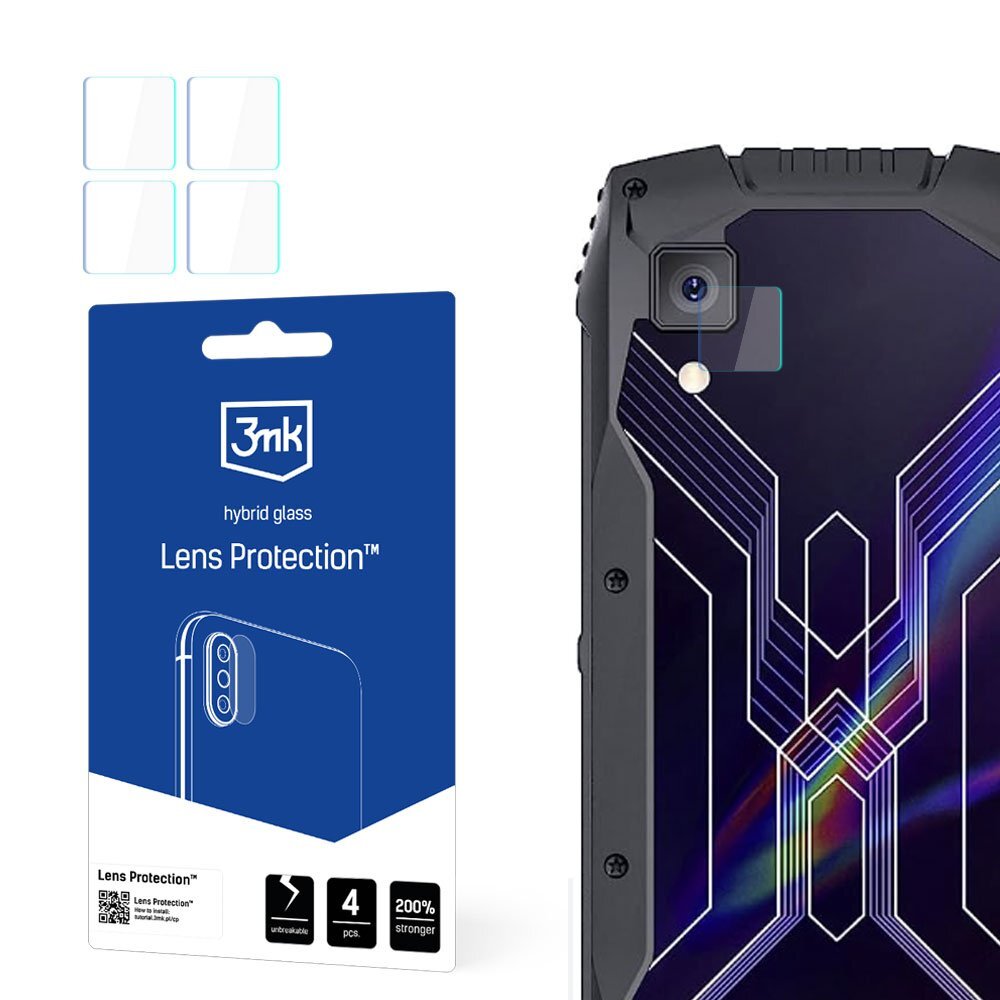 Cubot King Kong Mini 3 3mk Lens Protection kameros apsauginis stiklas Cubot King Kong Mini 3 3mk Lens Protection kameros apsauginis stiklas