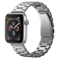 Akcija! Apyrankė skirta Apple Watch 1 / 2 / 3 / 4 / 5 / 6 / 7 / 8 / 9 / SE / Ultra (42 / 44 / 45 / 49 mm) - Spigen Modern Fit - Pilkas