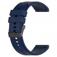 [Užsakomoji prekė] Apyrankė Huawei Watch GT 2 (46mm)/GT 2 Pro/GT 3 Pro (46mm)/Ultimate, Xiaomi Watch S1 - Techsuit Watchband 22mm (W026) - Tamsiai Mėlyna