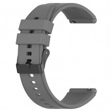[Užsakomoji prekė] Apyrankė Huawei Watch GT 2 (46mm)/GT 2 Pro/GT 3 Pro (46mm)/Ultimate, Xiaomi Watch S1 - Techsuit Watchband 22mm (W026) - Pilka