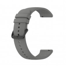 [Užsakomoji prekė] Apyrankė skirta Samsung Galaxy Watch 4/5/6, Galaxy Watch Active (40 / 44 mm), Huawei Watch GT / GT 2 / GT 3 (42 mm) - Techsuit Watchband 20mm (W001) - Pilkas