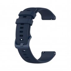 [Užsakomoji prekė] Apyrankė skirta Samsung Galaxy Watch 4, Galaxy Watch Active (40 / 44 mm), Huawei Watch GT / GT 2 / GT 3 (42 mm) - Techsuit Watchband 20mm (W006) - Mėlynas ZND933