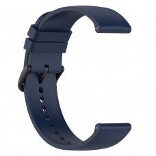 [Užsakomoji prekė] Apyrankė Samsung Galaxy Watch 4/5/6/Active 2, Huawei Watch GT 3 (42mm)/GT 3 Pro (43mm) - Techsuit Watchband 20mm (W001) - Tamsiai Mėlyna