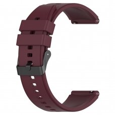 [Užsakomoji prekė] Apyrankė Samsung Galaxy Watch 20mm  Techsuit Watchband 20mm (W026) - Burgundy
