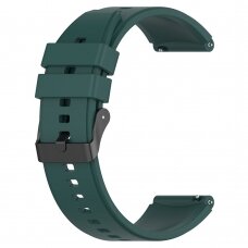 [Užsakomoji prekė] Apyrankė Samsung Galaxy Watch - Techsuit Watchband 20mm (W026) - Tamsiai Žalia