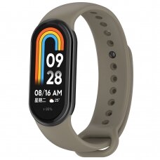 [Užsakomoji prekė] Apyrankė Xiaomi Mi Band 8 / 8 NFC - Techsuit Watchband (W014) - Pilkos spalvos