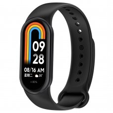 [Užsakomoji prekė] Apyrankė skirta Xiaomi Smart Band 8 / 8 NFC - Techsuit Watchband (W014) - Juoda