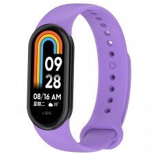[Užsakomoji prekė] Apyrankė skirta Xiaomi Smart Band 8 / 8 NFC - Techsuit Watchband (W014) - Light Violetinė