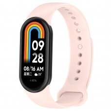[Užsakomoji prekė] Apyrankė skirta Xiaomi Smart Band 8 / 8 NFC - Techsuit Watchband (W014) - Rožinė