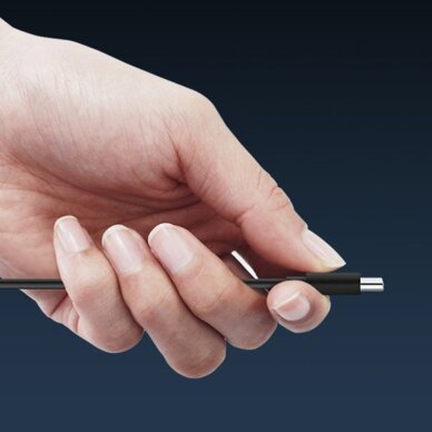 Krovimo kabelis Cuktech CKATC310NCBK USB-A – USB-C 1 m – juodas 2 Krovimo kabelis Cuktech CKATC310NCBK USB-A – USB-C 1 m – juodas 2