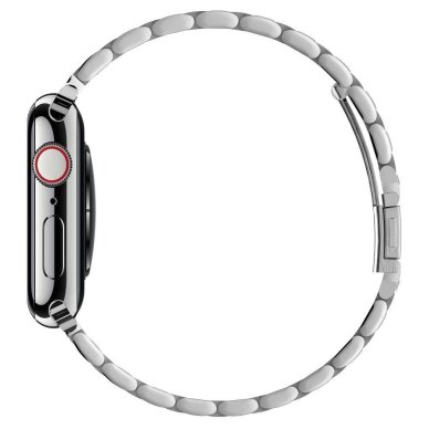 Akcija! Apyrankė skirta Apple Watch 1 / 2 / 3 / 4 / 5 / 6 / 7 / 8 / 9 / SE / Ultra (42 / 44 / 45 / 49 mm) - Spigen Modern Fit - Pilkas  3