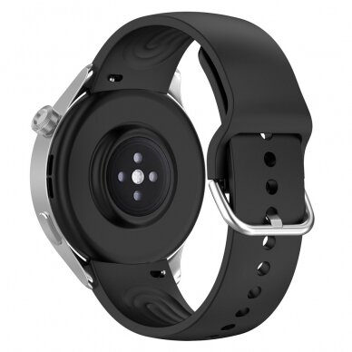 [Užsakomoji prekė] Apyrankė Huawei Watch GT 2 46mm / GT 3 46mm, Xiaomi Watch S1 Pro / Active - Techsuit Watchband (W003) - Juoda 1