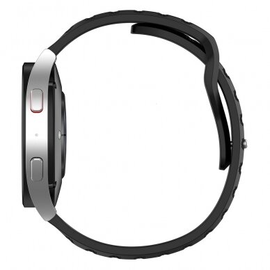 [Užsakomoji prekė] Apyrankė Samsung Galaxy Watch 4/5/6/Active 2, Huawei Watch GT 3 (42mm)/GT 3 Pro (43mm) - Techsuit Watchband (W050) - Rožinė 4