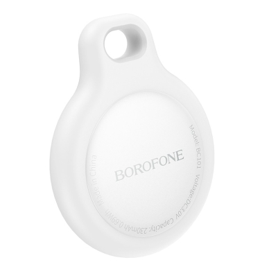 Borofone BC101 Anti-Lost Device daiktų ieškiklis – baltas