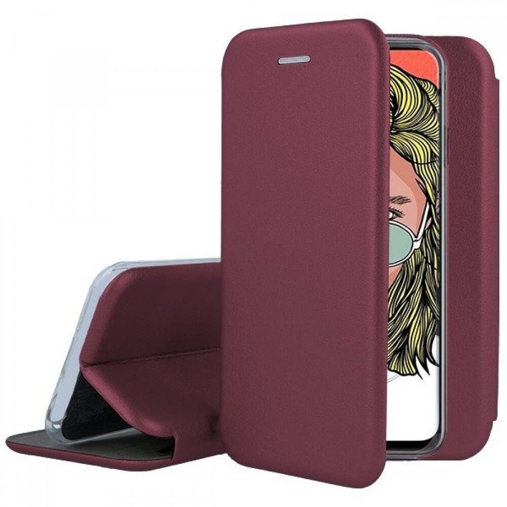 Dėklas Book Elegance Huawei P20 Bordo Dėklas Book Elegance Huawei P20 Bordo