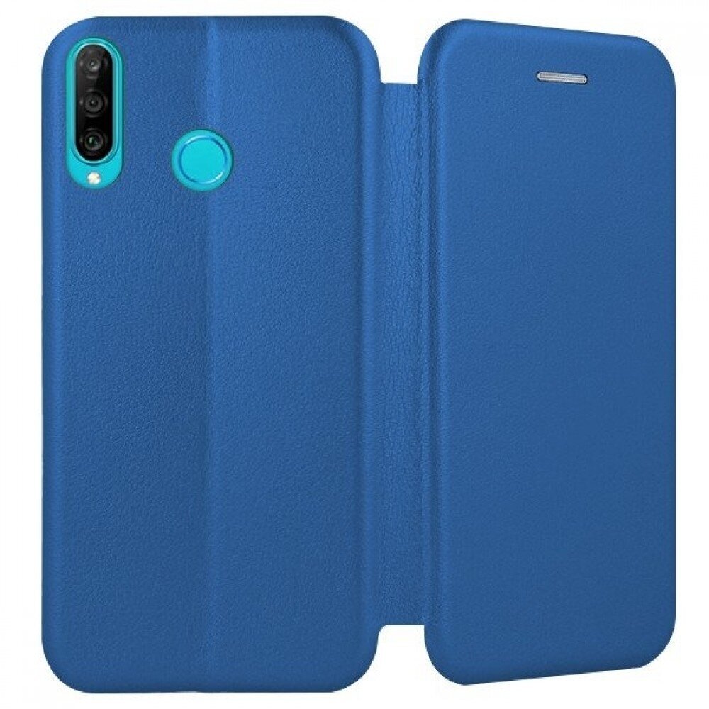 Dėklas Book Elegance Huawei P30 Lite Tamsiai Mėlynas 1 Dėklas Book Elegance Huawei P30 Lite Tamsiai Mėlynas 1