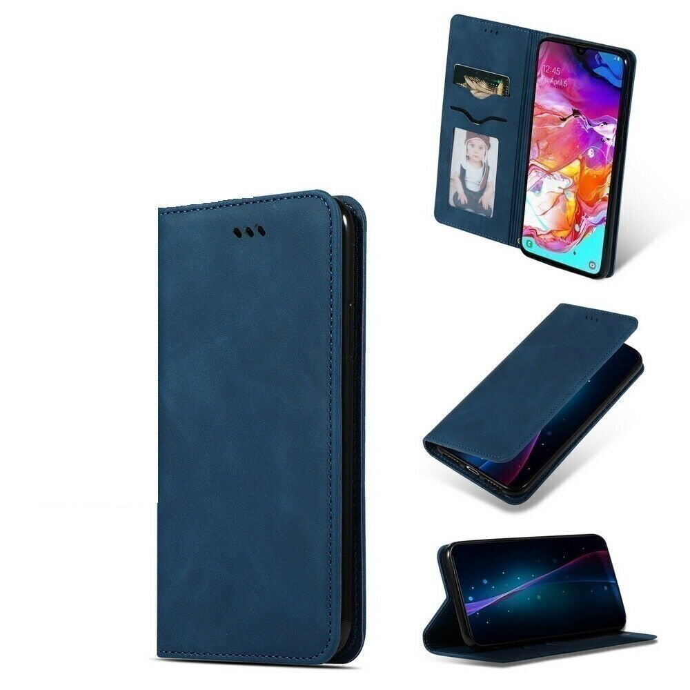 Dėklas Business Style Xiaomi Redmi Note 14 Pro 5G tamsiai mėlynas Dėklas Business Style Xiaomi Redmi Note 14 Pro 5G tamsiai mėlynas