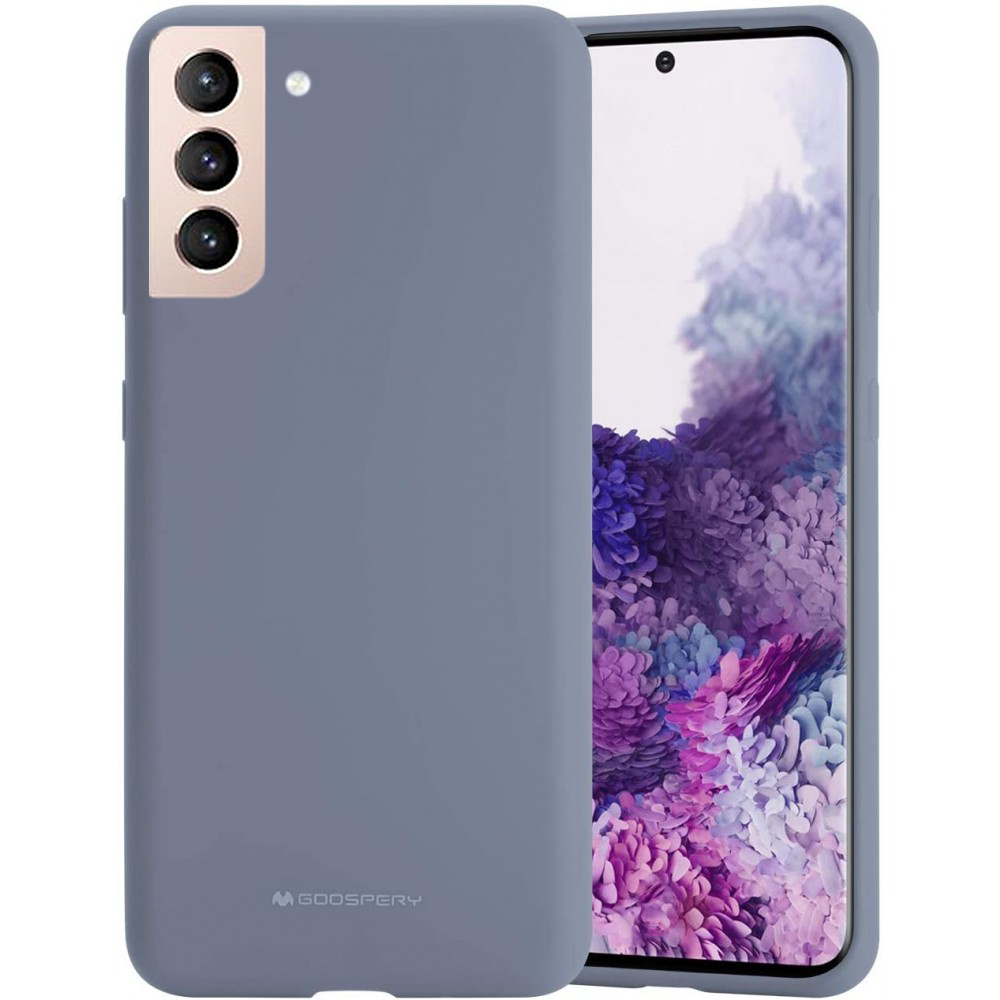 Dėklas Mercury LSR Soft Samsung S21 levandos pilka Dėklas Mercury LSR Soft Samsung S21 levandos pilka