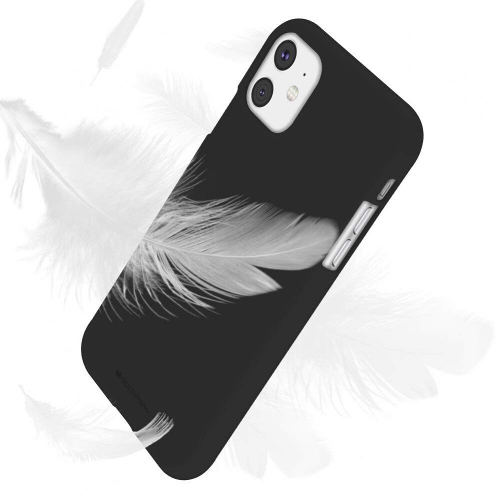 Dėklas Mercury Soft Jelly Case Apple Iphone 11 Juodas 4 Dėklas Mercury Soft Jelly Case Apple Iphone 11 Juodas 4