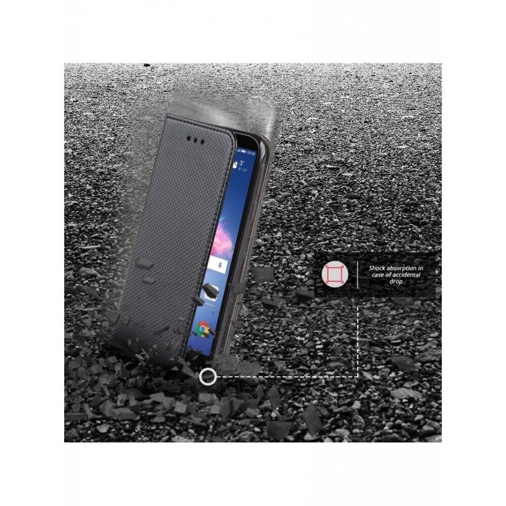 Dėklas Smart Magnet Huawei P Smart Juodas UGLX912 6 Dėklas Smart Magnet Huawei P Smart Juodas UGLX912 6
