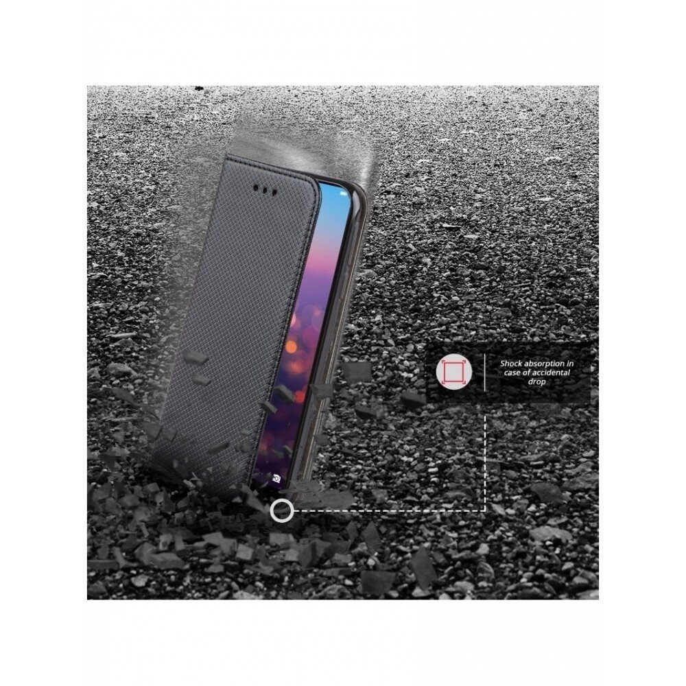 Dėklas Smart Magnet Huawei P20 Lite Juodas 6 Dėklas Smart Magnet Huawei P20 Lite Juodas 6