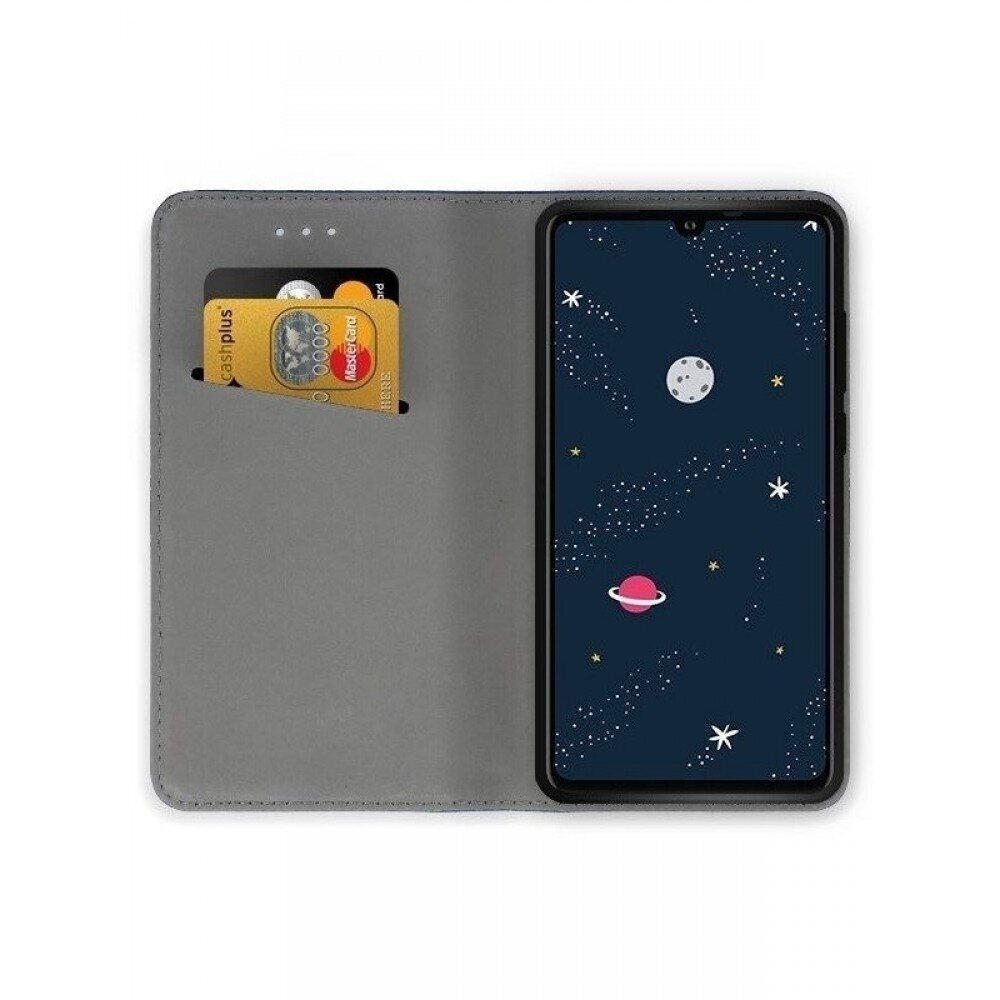 Dėklas Smart Magnet Huawei P30 Lite Juodas  2