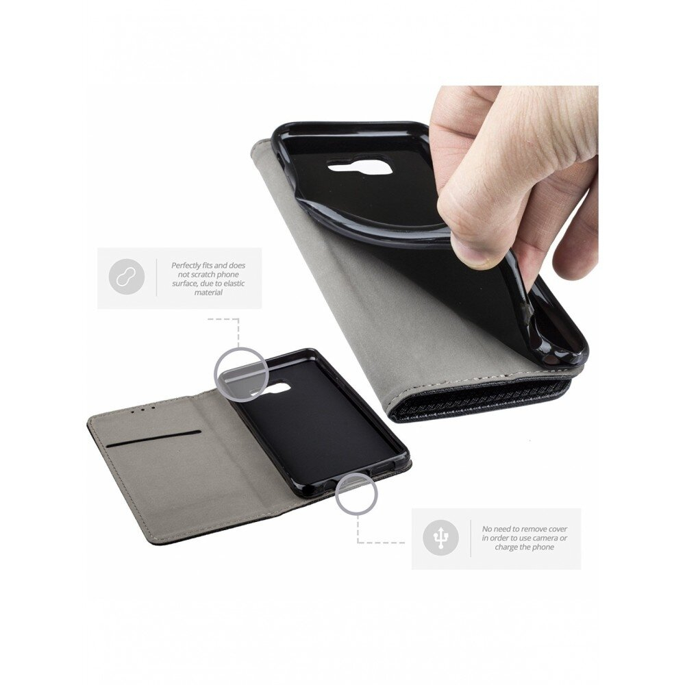 Dėklas Smart Magnet Samsung A520 A5 2017 Juodas 5 Dėklas Smart Magnet Samsung A520 A5 2017 Juodas 5