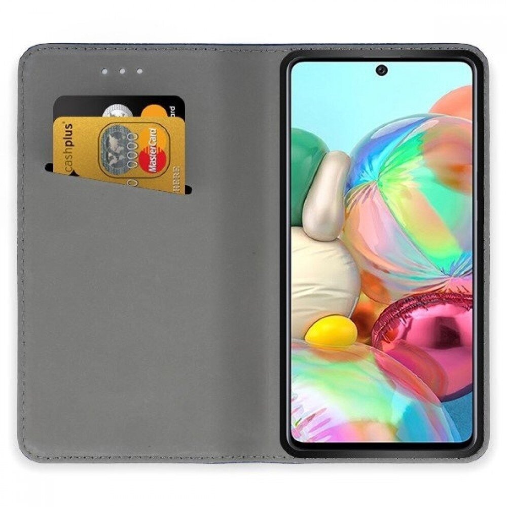 Dėklas Smart Magnet Samsung A715 A71 Juodas 2 Dėklas Smart Magnet Samsung A715 A71 Juodas 2