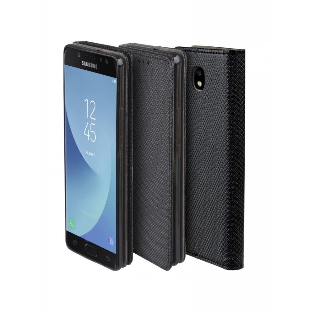 Dėklas Smart Magnet Samsung J730 J7 2017 Juodas 2 Dėklas Smart Magnet Samsung J730 J7 2017 Juodas 2