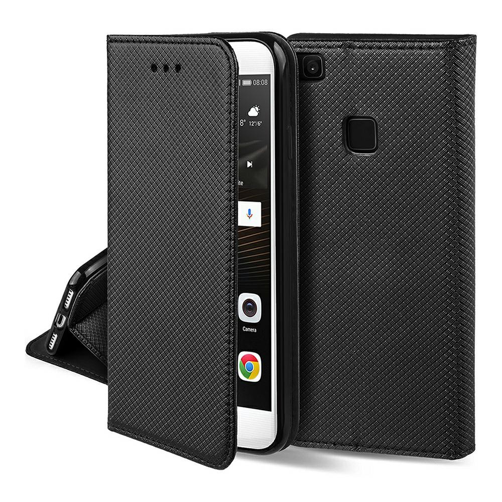 Dėklas Smart Magnet Xiaomi Redmi 13 4G/Redmi 13 5G/Poco M6 4G juodas Dėklas Smart Magnet Xiaomi Redmi 13 4G/Redmi 13 5G/Poco M6 4G juodas