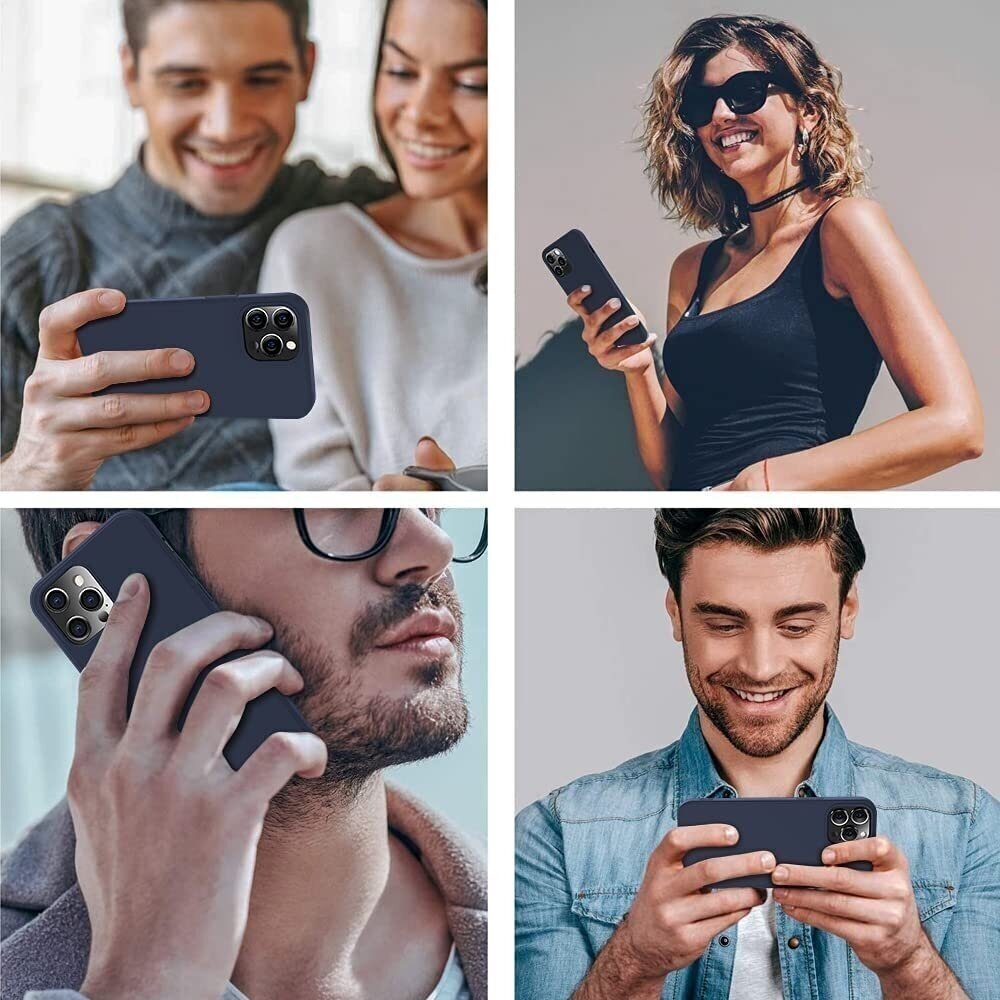 Dėklas Soft silicone by X-level Apple iPhone 14 Pro Max juodas 2