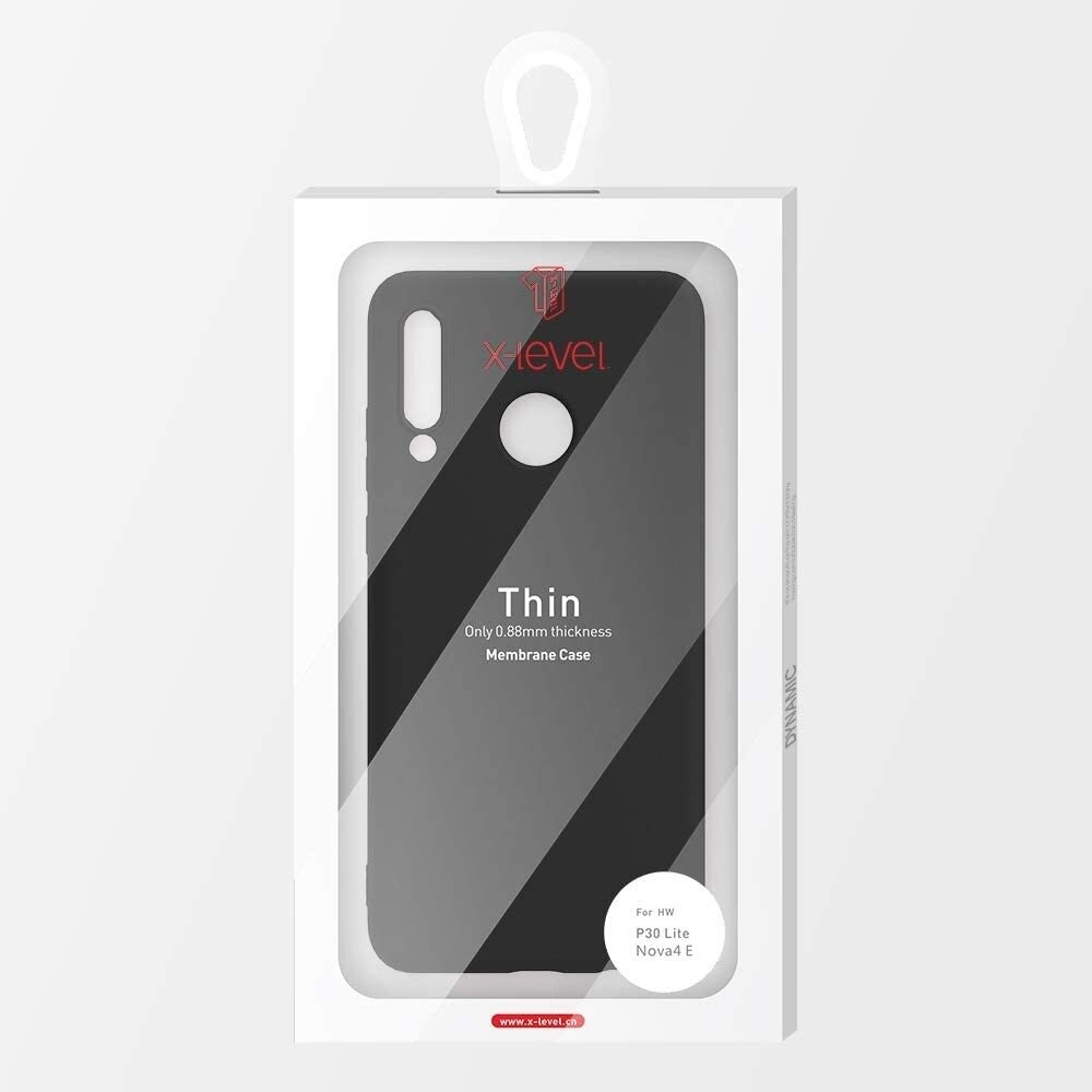 Dėklas X-Level Dynamic Huawei P30 Lite Juodas 5 Dėklas X-Level Dynamic Huawei P30 Lite Juodas 5