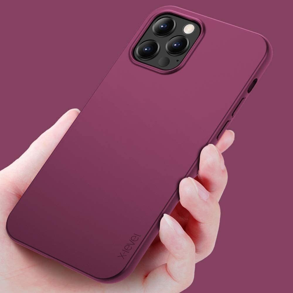 Dėklas X-Level Slim Guard Apple iPhone 14 Pro bordo 1 Dėklas X-Level Slim Guard Apple iPhone 14 Pro bordo 1