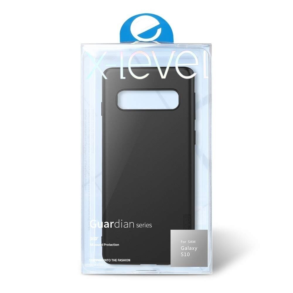Dėklas X-Level Guardian Samsung G973 S10 Juodas  6