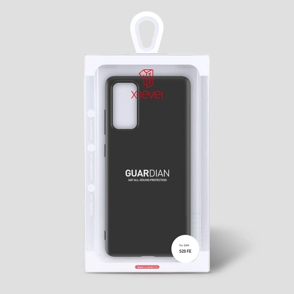 Dėklas X-Level Slim Guard Samsung S20 FE/S20 Lite juodas  1