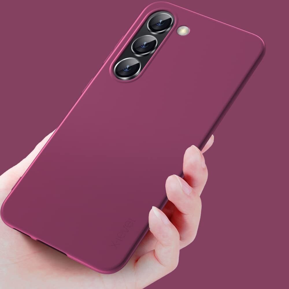 Dėklas X-Level Slim Guard Samsung S911 S23 5G bordo 3 Dėklas X-Level Slim Guard Samsung S911 S23 5G bordo 3