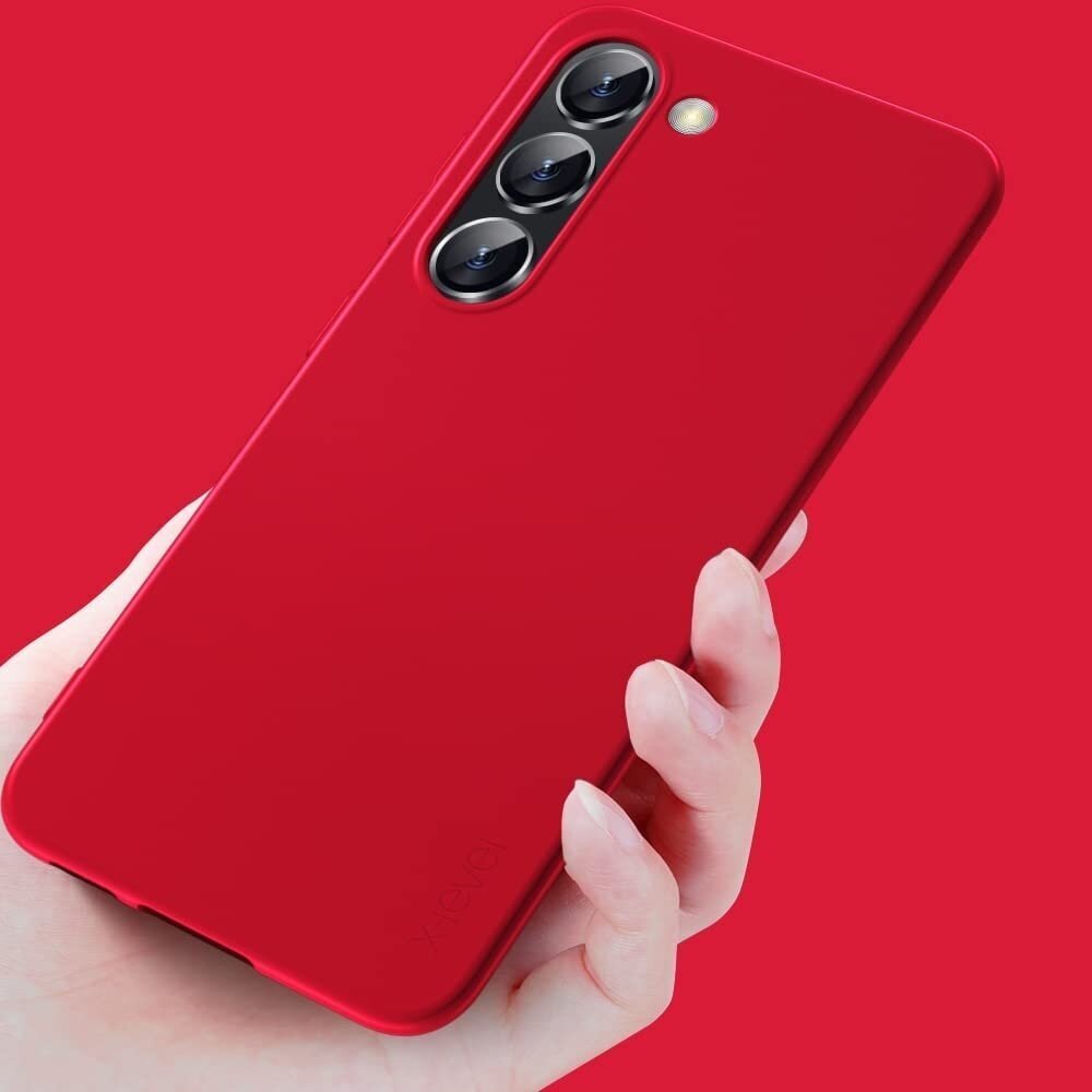 Dėklas X-Level Slim Guard Samsung S911 S23 5G raudonas 3