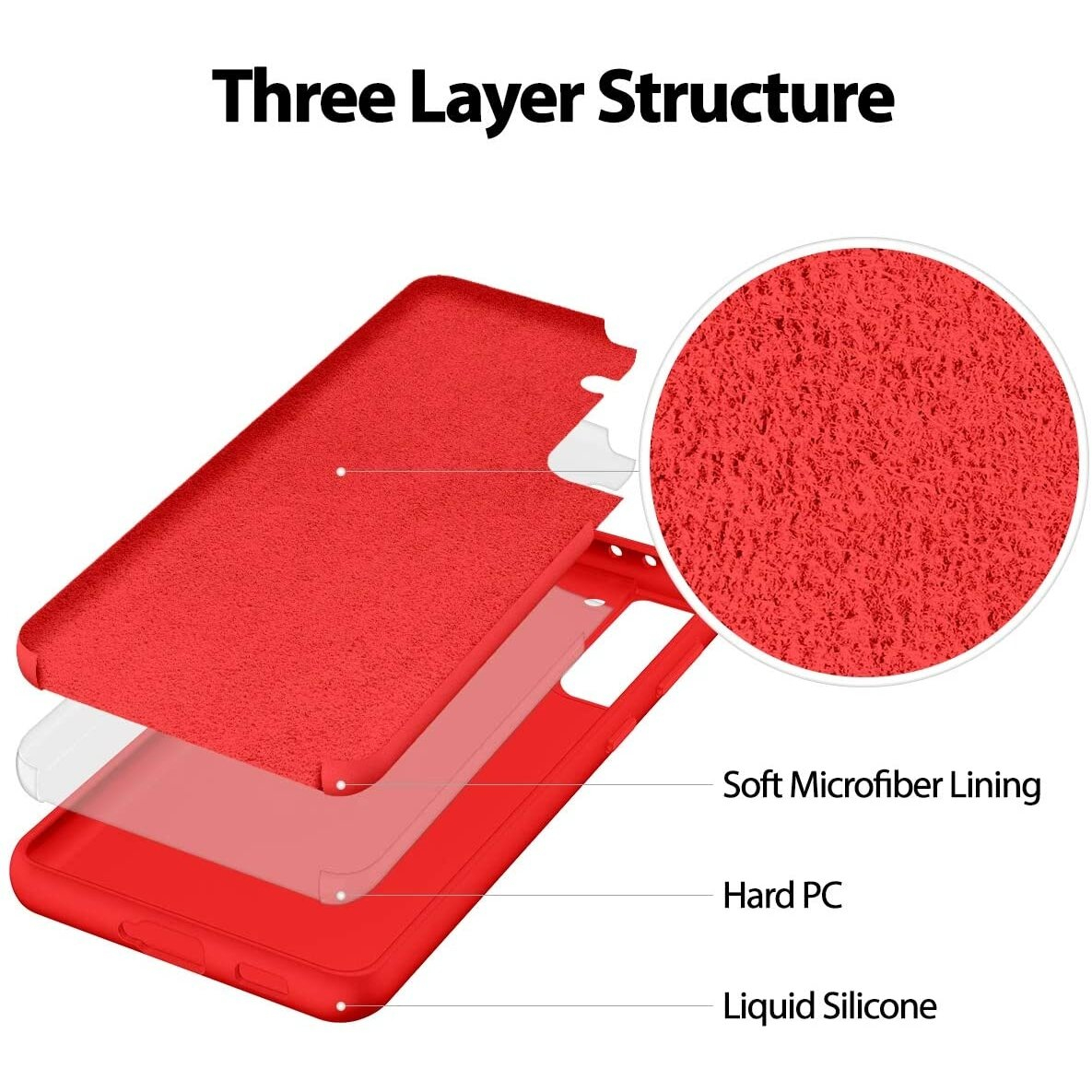 Dėklas Mercury LSR Soft Samsung S21 raudonas 1 Dėklas Mercury LSR Soft Samsung S21 raudonas 1