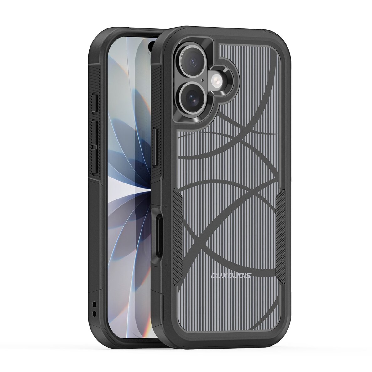 iPhone 17 Dux Ducis Shld dėklas – juodas (Rhythm Pattern)