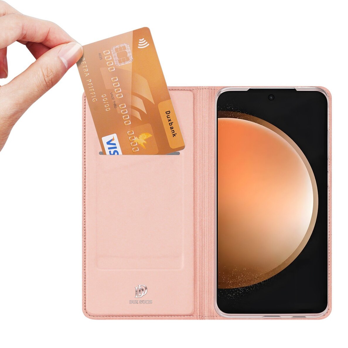 Dėklas Dux Ducis Skin Pro Samsung S731 S25 FE rožinio aukso 2 Dėklas Dux Ducis Skin Pro Samsung S731 S25 FE rožinio aukso 2