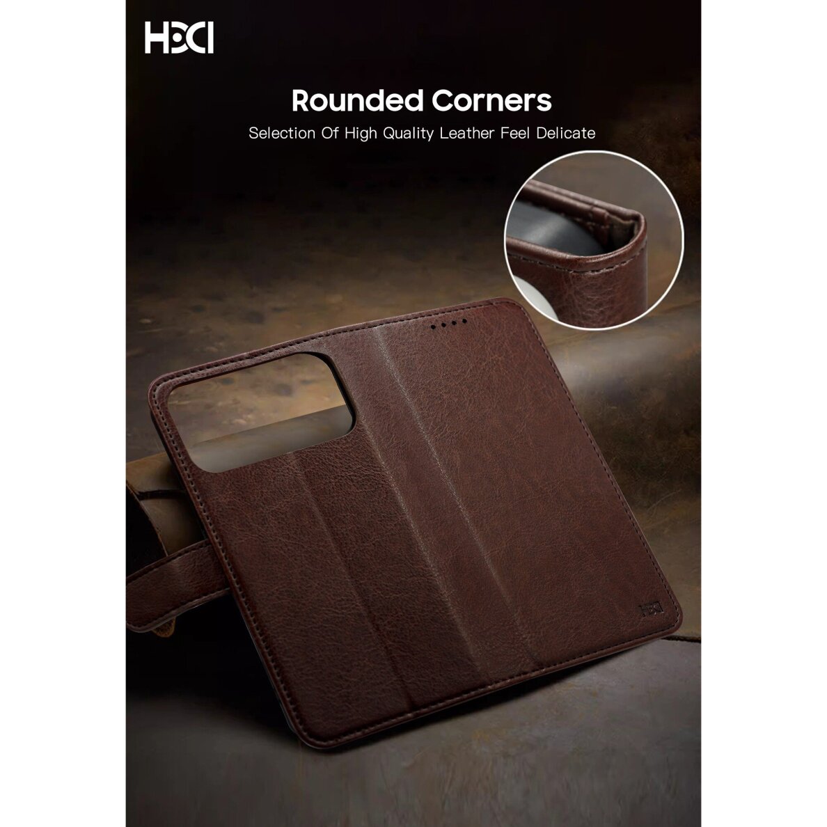 Samsung S901 S22 5G dėklas HDD Clasp Wallet Case juodas 4