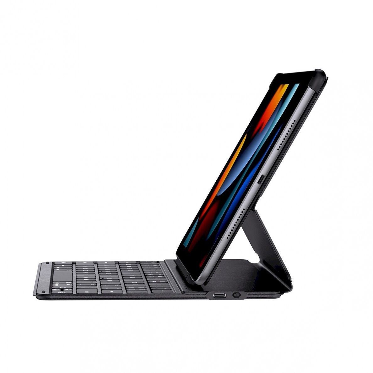 Dėklas klaviatūra Baseus Brilliance Series keyboard iPad 10.2'' (2019/2020/2021) + USB-C cable - Juodas 2 Dėklas klaviatūra Baseus Brilliance Series keyboard iPad 10.2'' (2019/2020/2021) + USB-C cable - Juodas 2