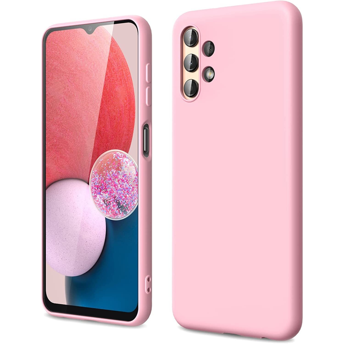 Dėklas Liquid Silicone 1.5mm Samsung A135 A13 4G rožinis Dėklas Liquid Silicone 1.5mm Samsung A135 A13 4G rožinis